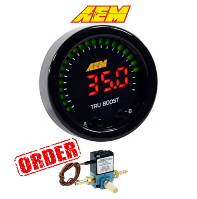 AEM BOOST CONTROLLER GAUGE